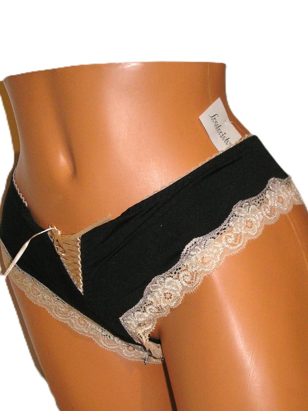 Frederick's of Hollywood LaceUp Cheeky Hipster Panties Lingerie Large